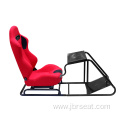Gaming Seat With Bucket Seats Racing Simulator